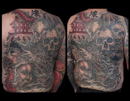 Tattoos - back  - 127315